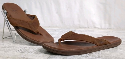 Ugg leather suede flip flop - ugg,